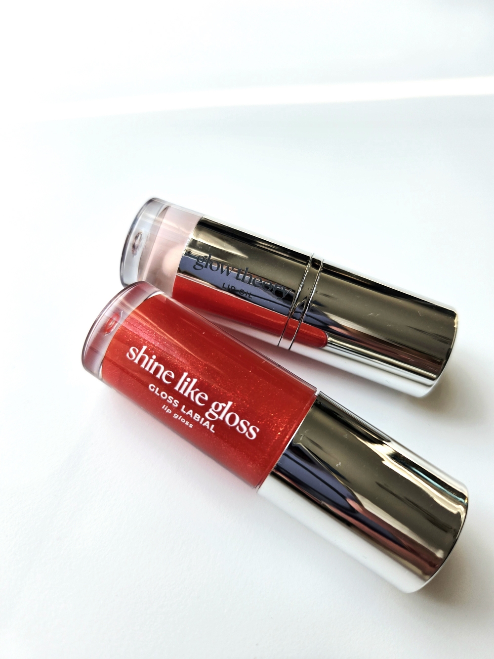 Ruby Rose Blow Lip Set: Glow Theory Lip Oil (L010) & Shine Like Gloss (SB40) NEW - Picture 8 of 9